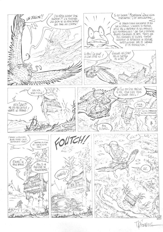 En vente - Maïorana - Garulfo - Planche originale