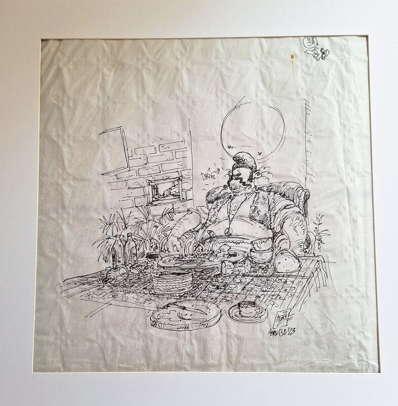 Maza, Illustration de Gargantua - Original Illustration