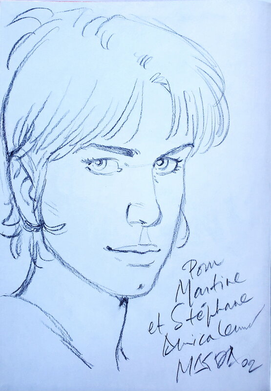 Magda, CHARLY   T8 LES YEUX DE FEU - Dédicace