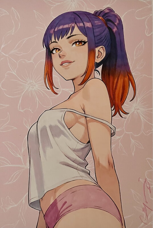 Iris by Mathieu Reynes - Original Illustration