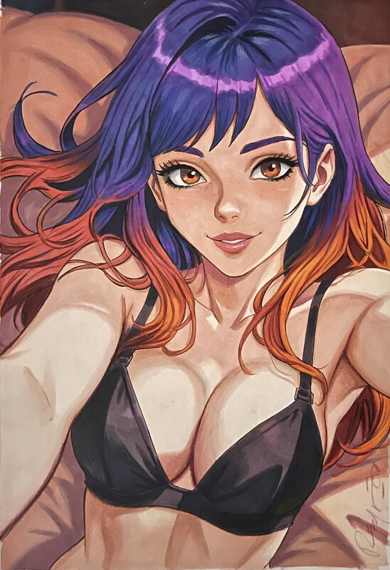 Iris by Mathieu Reynes - Original Illustration