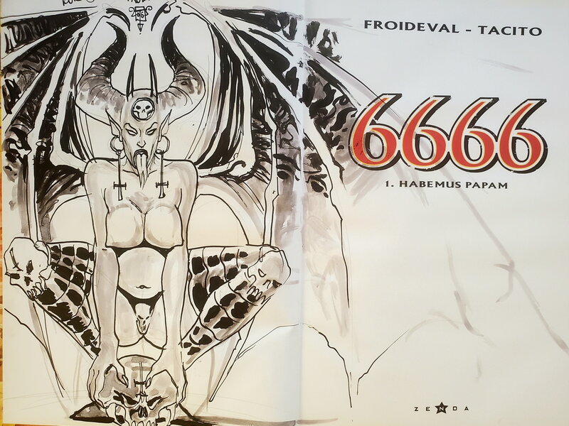 Franck Tacito, 6666   T1 HABEMUS PAPAM - Sketch