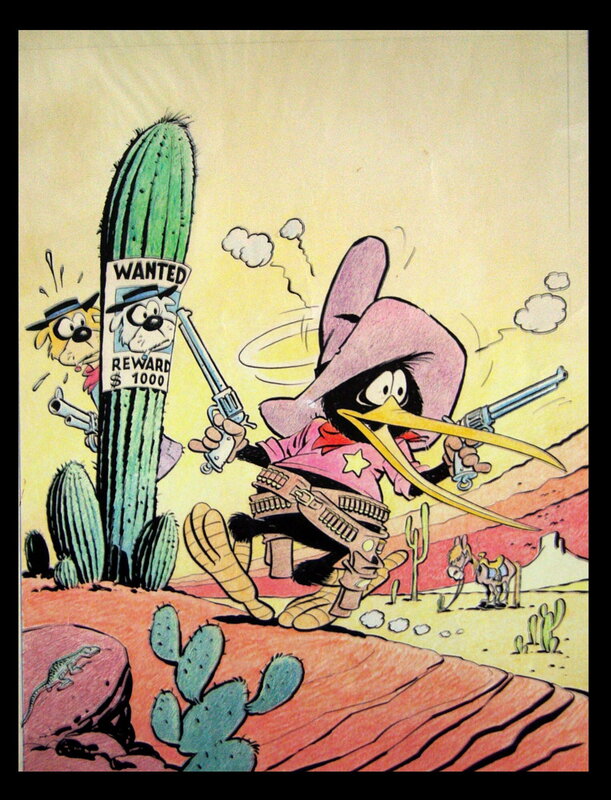 Couverture de KIWI par Jean Cezard - Planche originale