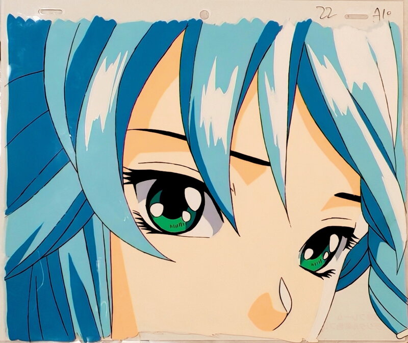 Masakazu Katsura, Dna2 Opening Cel - Karin Aoi (1994) - Œuvre originale