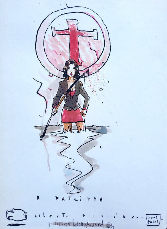 Alberto Pagliaro, Cosimo Lorenzo Pancini, L'ENNEMI    T1 LES MOUCHES - Dédicace