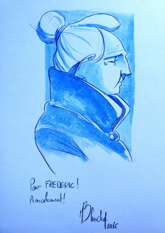 mathieu blanchot, UNE VIE AVEC ALEXANDRA DAVID-NEEL   T1 - Dédicace