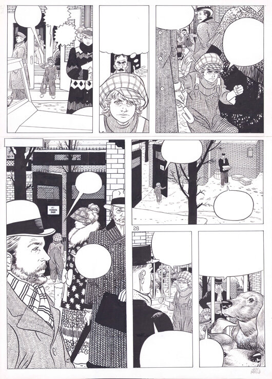 Dick Matena | 1988 | Kruimeltje plaat 28 - Planche originale