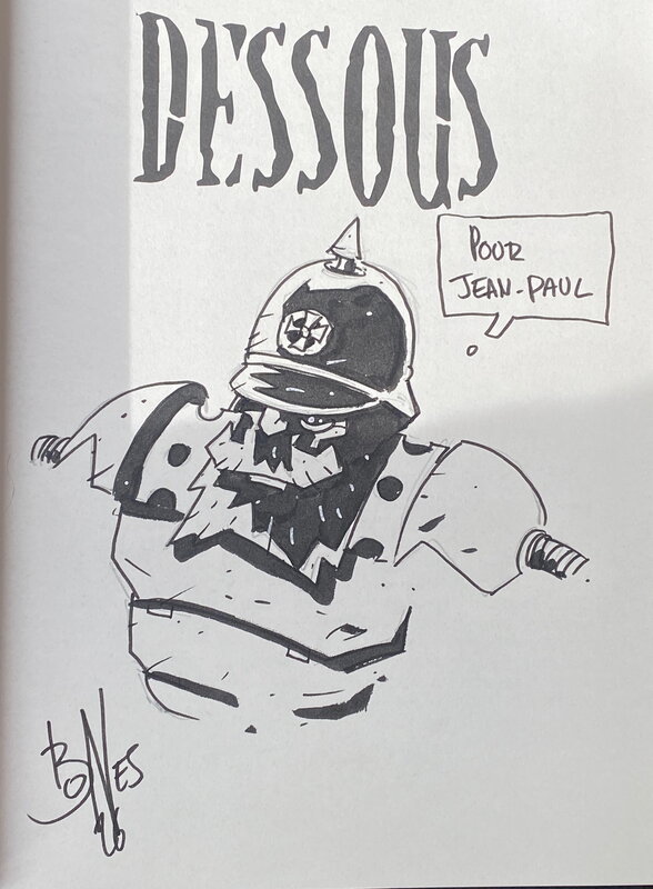 Frédéric Bonnelais, dit Bones, illustration originale, Bär à la rescousse, Intégrale 