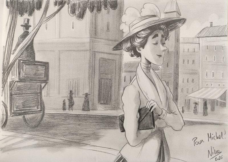 Miss Greene by Nina Jacqmin - Sketch