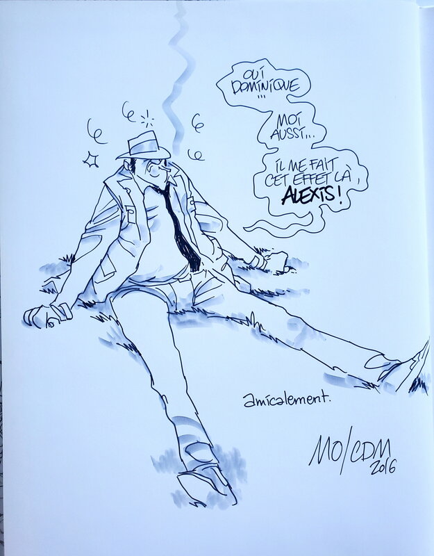 Mo/CDM, PHILIPP KRADOW - DETECTIVE PRIVE - Dédicace