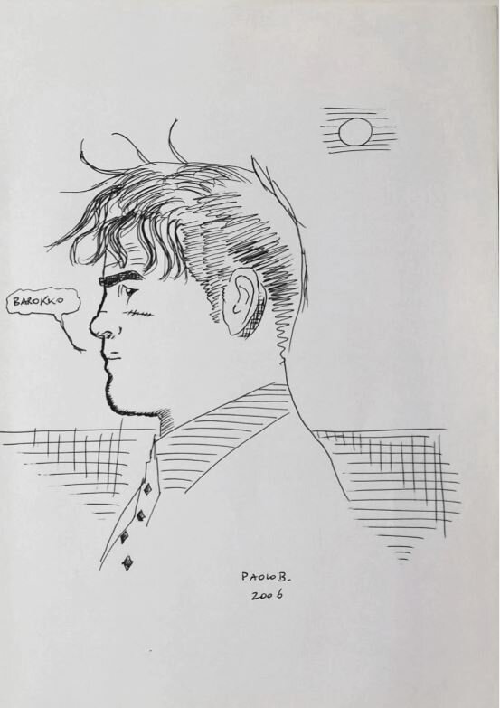 Barokko by Paolo Bacilieri - Sketch