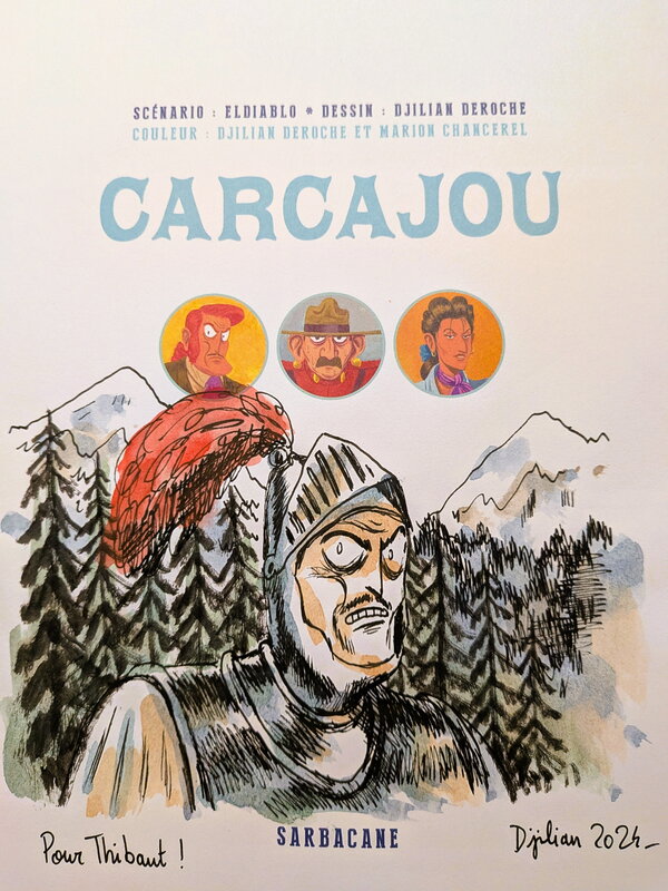 Carcajou by Djilian Deroche - Sketch