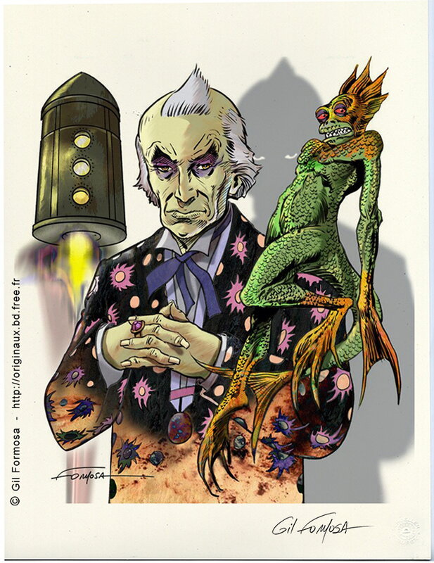 Doctor OMEGA par Gil Formosa - Planche originale