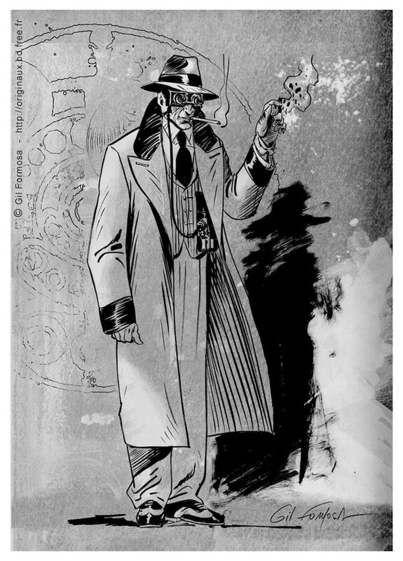 Mister OFF par Gil Formosa - Planche originale