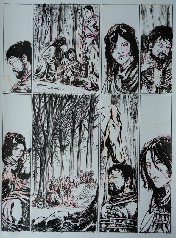 Gagner LA GUERRE par Frédéric Genêt - Planche originale