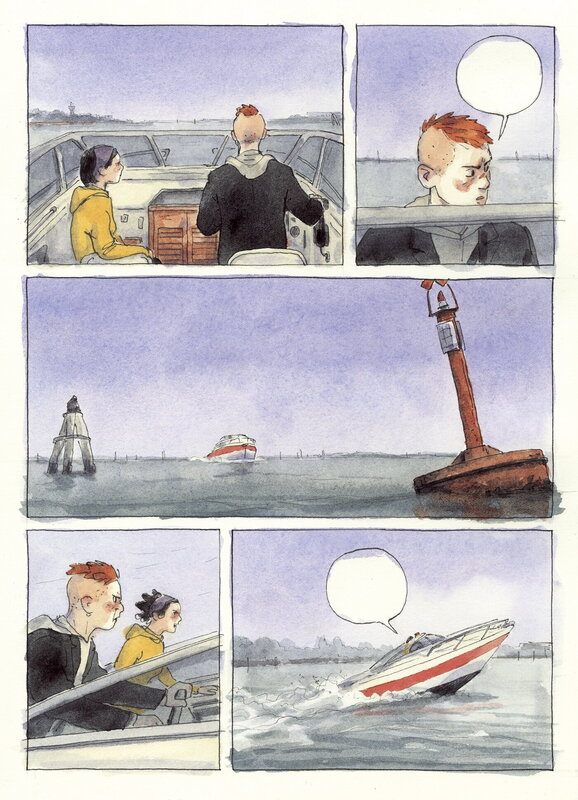 For sale - Piero Macola, Le passeur de lagunes 203 - Comic Strip