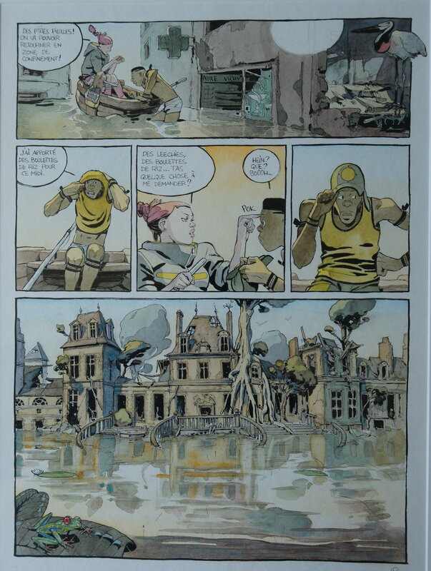 Mecanique CELESTE par Merwan - Planche originale