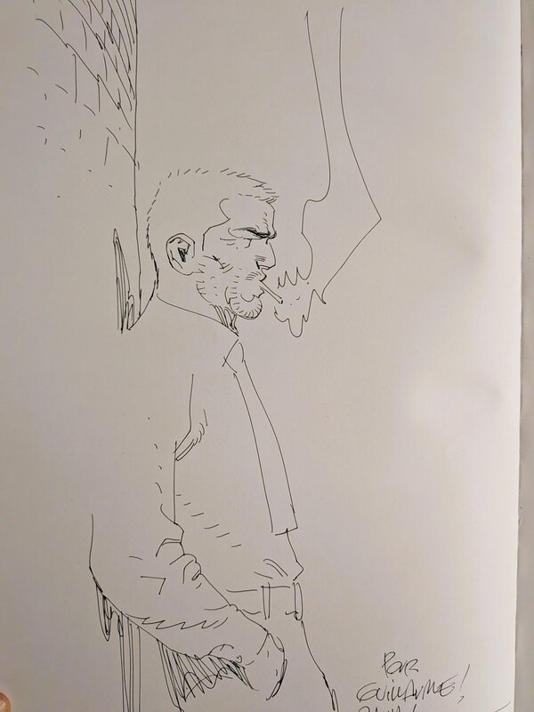 Ralph Meyer, Berceuse Assassine TT - Sketch
