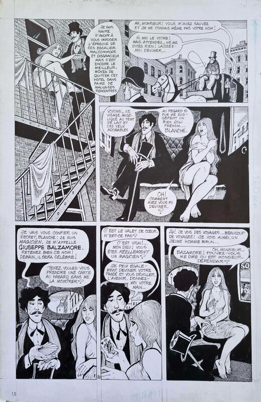 Blanche à New-York by Georges Pichard, Jacques Lob - Comic Strip