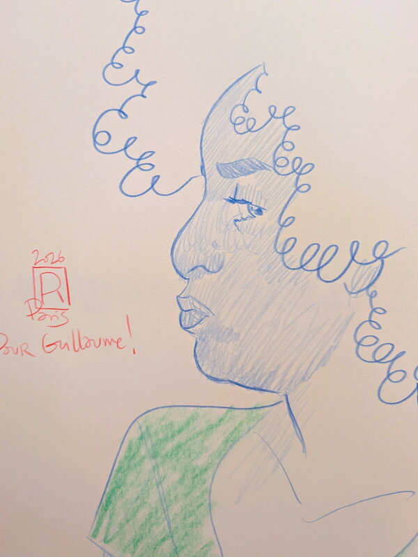 Barrio Negro par Javi Rey - Dédicace