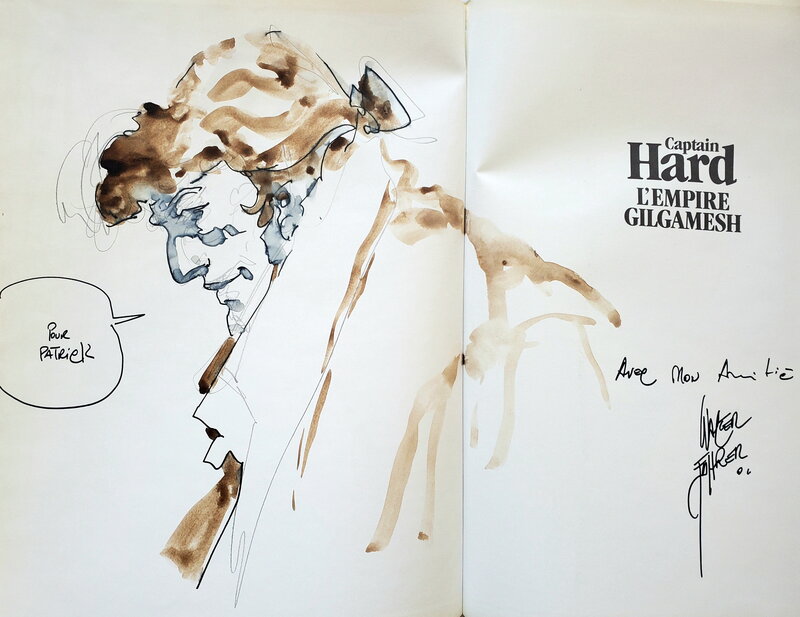Walter Fahrer, CAPITAIN HARD - L'EMPIRE GILGMESH - Sketch
