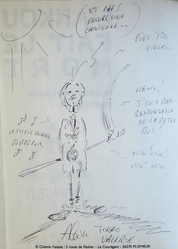 Alain Guillard, L'ANKOU FAIT LE MORT - Dédicace