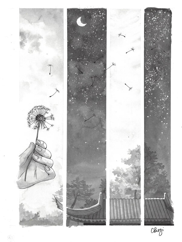 Carine Borgi, La promesse du souffle - Comic Strip