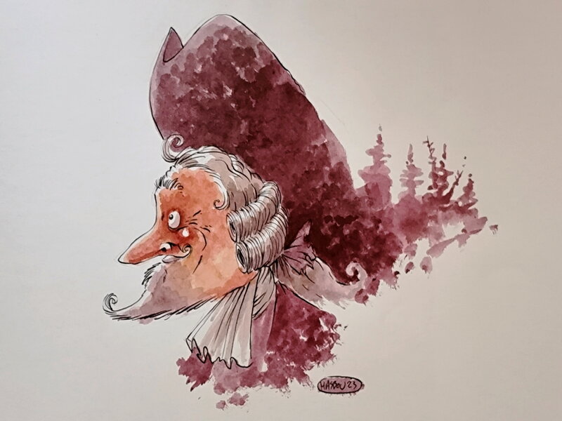 Le baron par Jean-Luc Masbou - Dédicace
