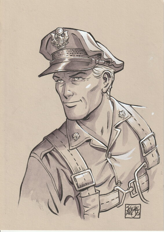 Jean-Michel Arroyo, Buck Danny (classic) - Illustration originale