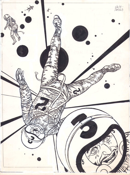 Dick Matena | 1983 | Het web - Planche originale