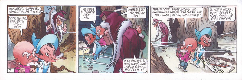 Dick Matena | 2014 | Tom Poes en de Pas-kaart 02 - Planche originale