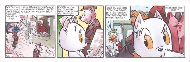 Dick Matena | 2014 | Tom Poes en de Pas-kaart 40 - Comic Strip