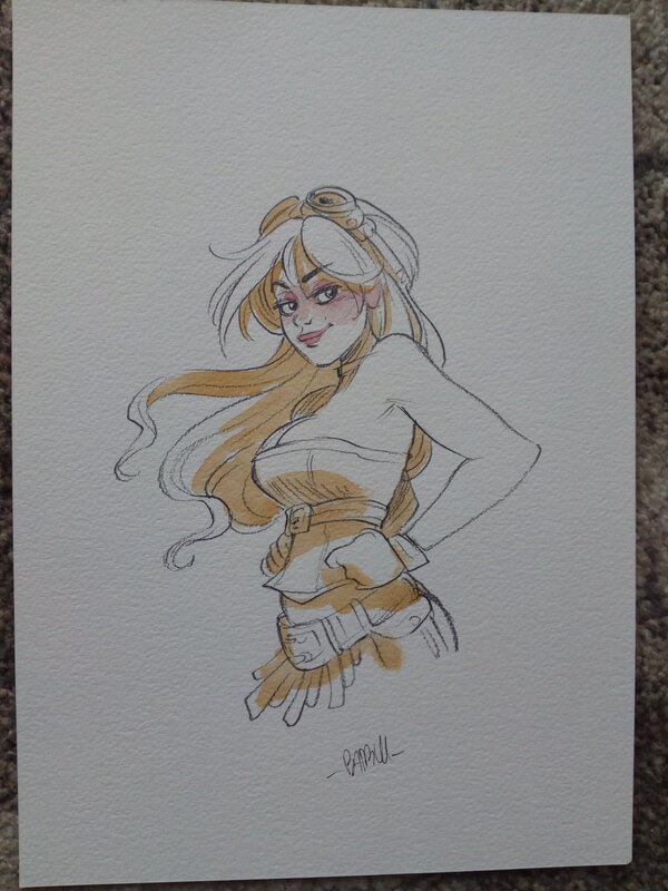 For sale - Ekho monde miroir / alessandro barbucci - Original Illustration