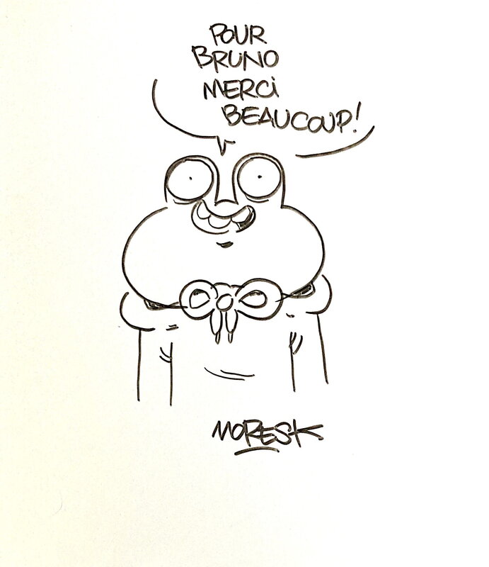 Georges par Moresk - Dédicace