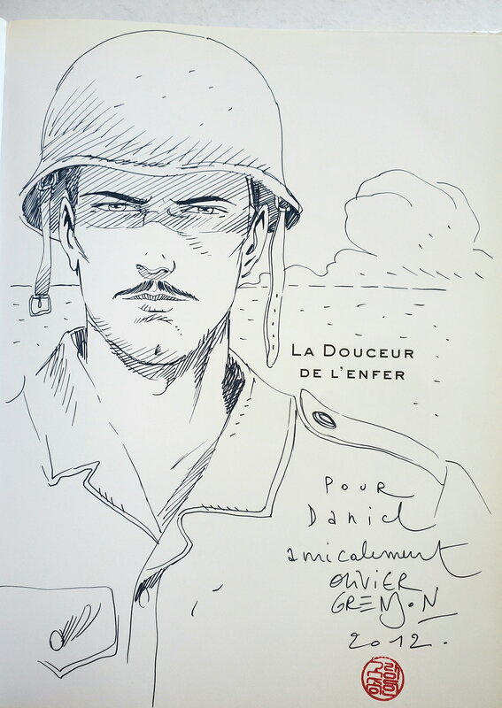 Olivier Grenson, LA DOUCEUR DE L'ENFER    T2 - Dédicace