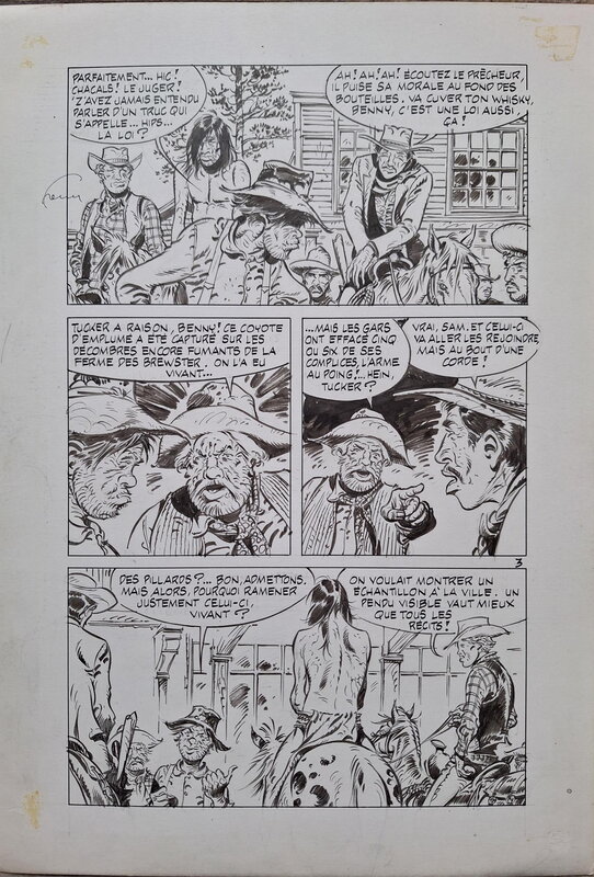 Hermann - Comanche - Red Dust Le prisonnier - Comic Strip
