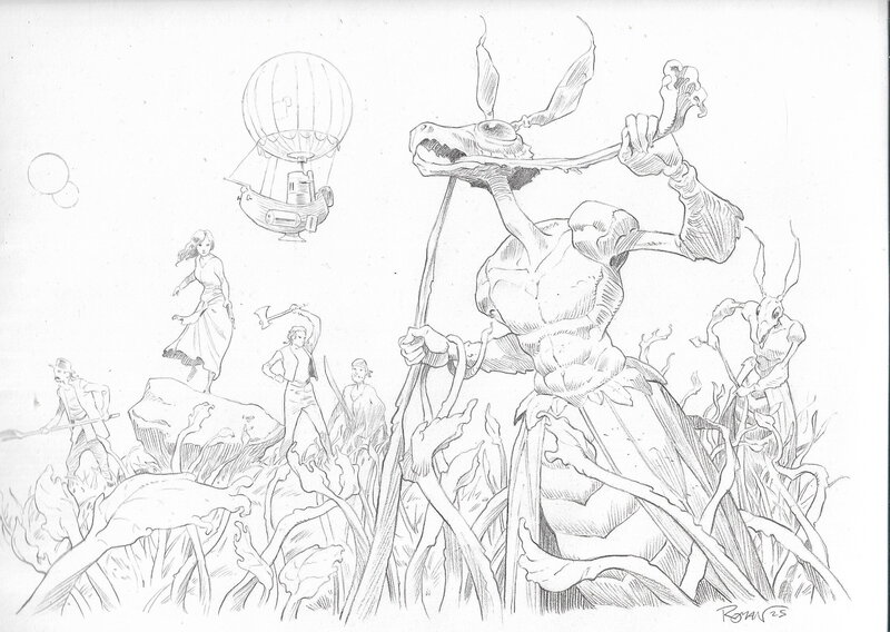 Olivier Roman, Illustration de science-fiction - Comic Strip