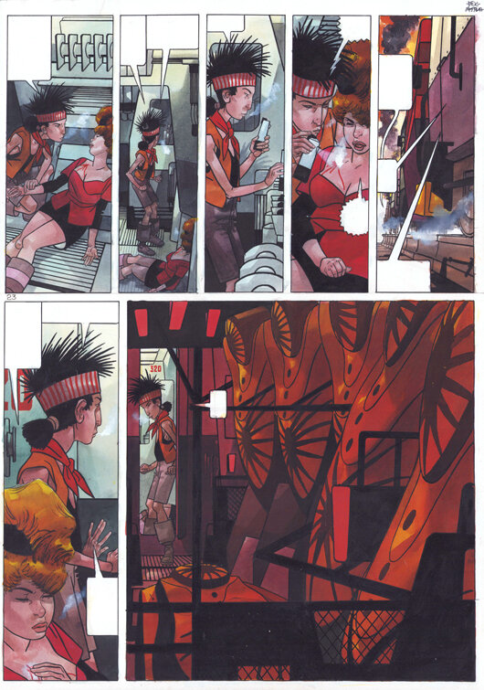 Dick Matena | 1993 | Alias Ego: Tuig van de richel plaat 23 - Comic Strip