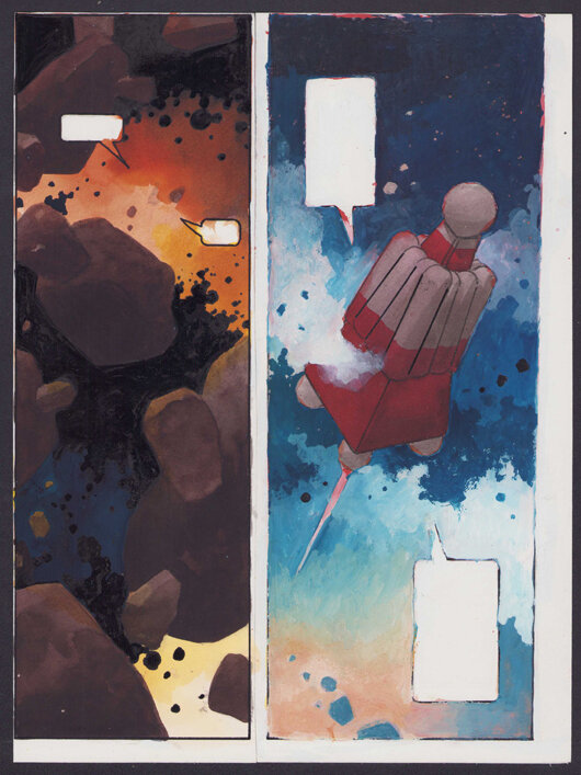 Dick Matena | 1993 | Tuig van de Richel 29 verworpen - Planche originale