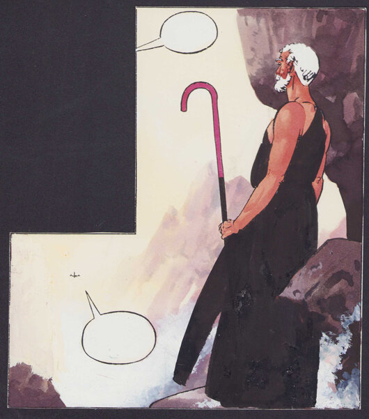 Dick Matena | 1994 | De valse goden 26 verworpen - Planche originale