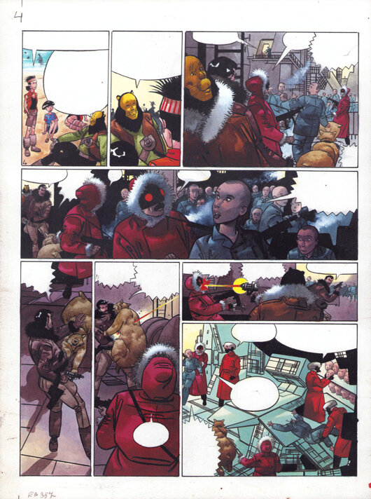 Dick Matena | 1995 | Alias Ego: Schroot plaat 4 - Comic Strip