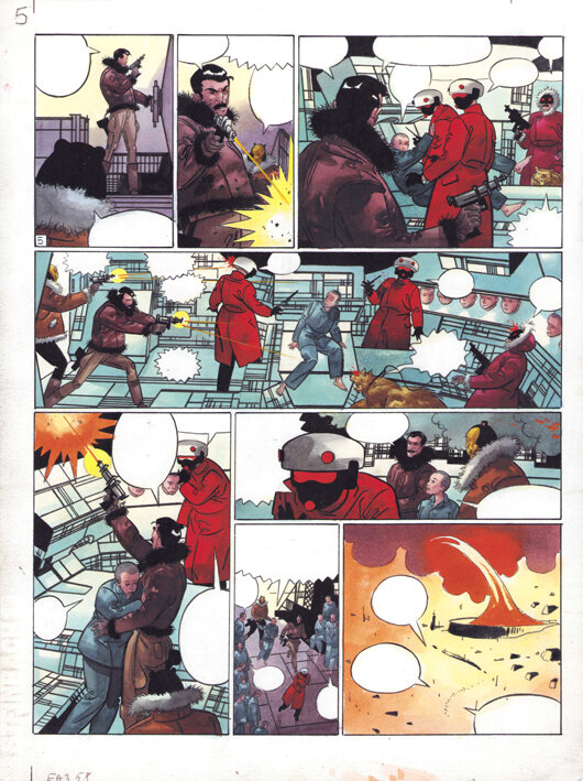 Dick Matena | 1995 | Alias Ego: Schroot plaat 5 - Comic Strip