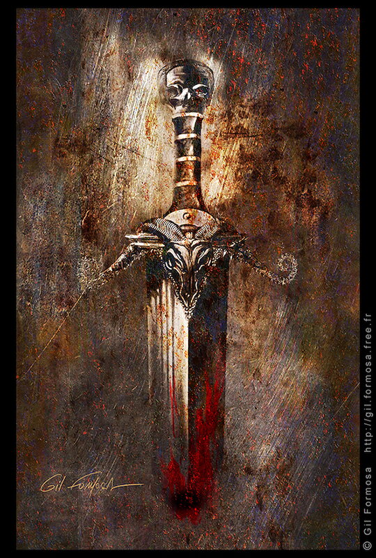 CONAN Sword par Gil Formosa, Robert E. Howard - Couverture originale