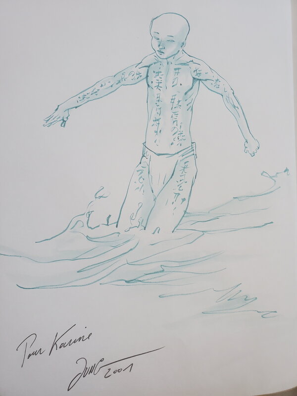 Jung, KWAÏDAN   T1 L'ESPRIT DU LAC - Dédicace