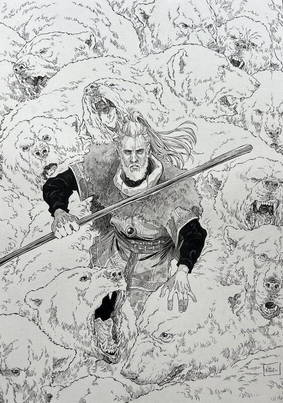 Greenlander cover par Przemyslaw Klosin - Couverture originale