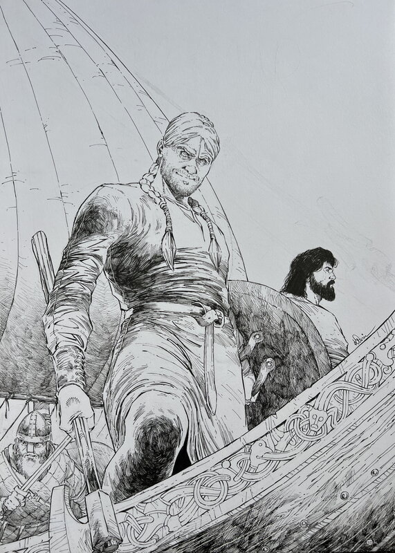 Jylland 1 cover by Przemyslaw Klosin - Original Cover