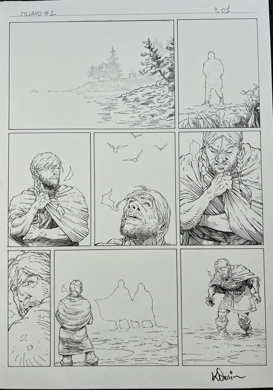 Jylland 2 page 1 par Przemyslaw Klosin - Planche originale