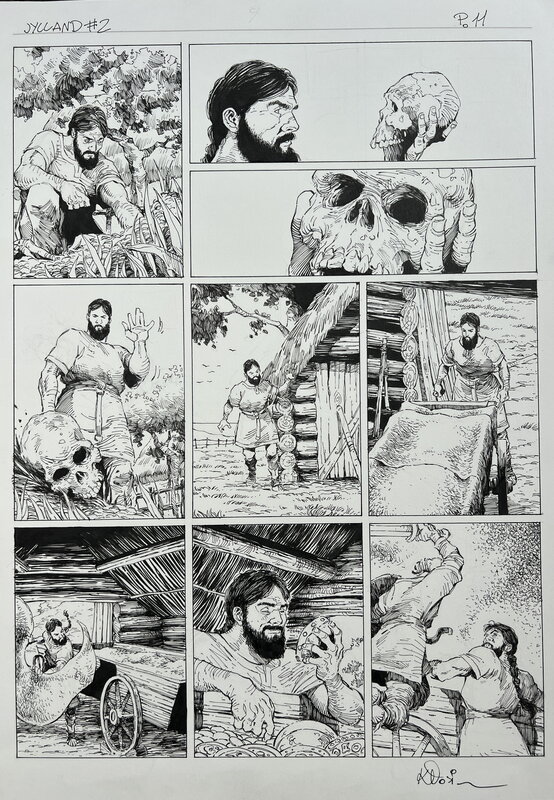 Jylland 2 page 11 par Przemyslaw Klosin - Planche originale