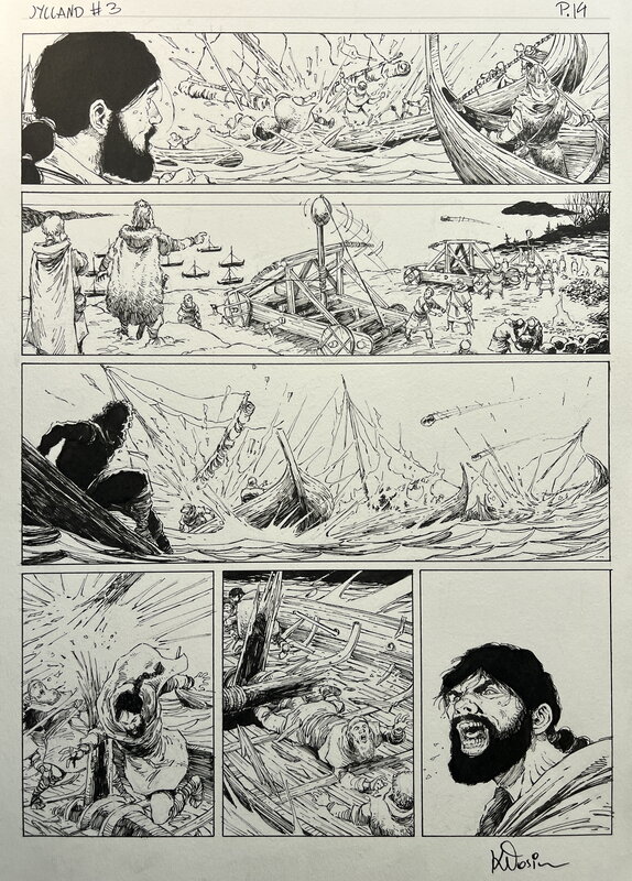 Jylland 3 page 14 par Przemyslaw Klosin - Planche originale