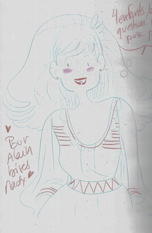 Madeleine Martin, Dédicace sur l'album Et toi quand est-ce que tu t'y mets ? - Dédicace